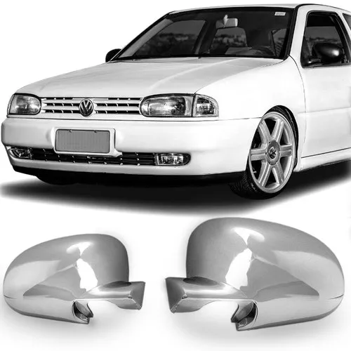 VW-CAPA RETROVISOR GOL BOLA 96 CROMADO LE