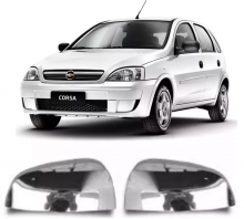 GM-CAPA RETROVISOR CORSA ANTIGO CROMADO LE