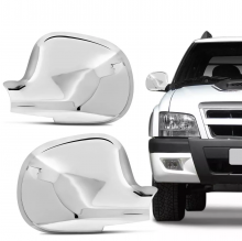 GM-CAPA RETROVISOR S-10/BLAZER/SILVERADO CROMADO LE