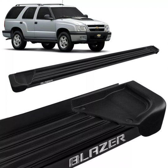 GM-ESTRIBO BLAZER PRETO OBLONGO (OVALADO); 2001 /11 TRACK