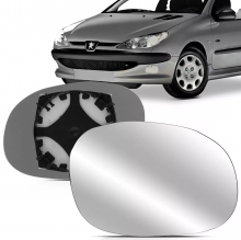 PEU-LENTE ESPELHO PEUGEOT 206/207 CIT.C3/PICASSO 99/LE C/SUP