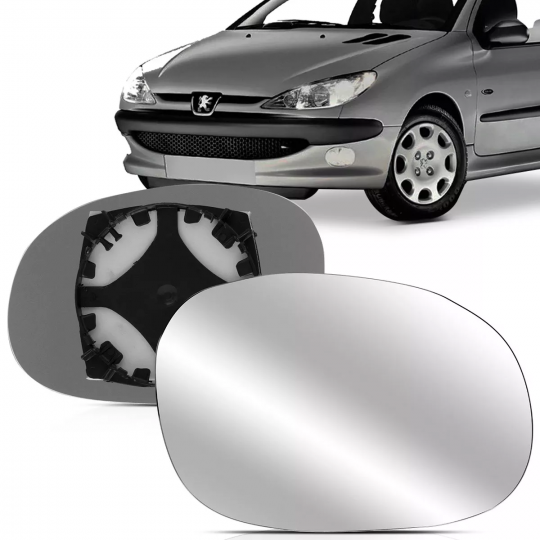 PEU-LENTE ESPELHO PEUGEOT 206 /207 CIT.C3 /PICASSO 99 /LE C /SUP