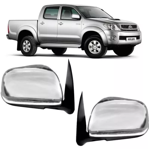 TOY-CAPA RETROVISOR TOYOTA HILUX 2005 /ED.SW4 LD CROMADO