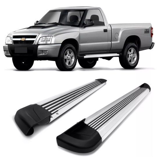 GM-ESTRIBO S-10 CAB.DUPLA CROMADO OBLONGO 1995 /2011 TRACK