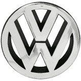 VW-EMBLEMA VW GRADE CROMADO ANTIGO