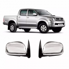 TOY-APLIQUE CAPA RETROVISOR TOYOTA HILUX 2005/ED.SW4 CROM.