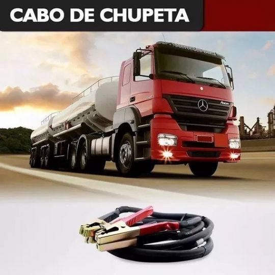 CABO BATERIA 16MM P /CHUPETA BOOSTER 3,5 MTS P /CAMINHAO