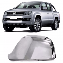 VW-BASE RETROVISOR AMAROK CROMADO LE