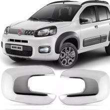 FIAT-CAPA RETROVISOR UNO 2011 CROMADA LD