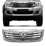 TOY-GRADE FRONTAL TOYOTA HILUX 2012 / HORIZONTAL COMPL.(2PCS);