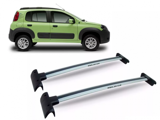 FIAT-RACK UNO WAY-4 2011 /ED. ALUM.ANODIZADO