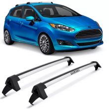 FORD-RACK NEW FIESTA HATCH/SEDAN 2011/2014  ALUM. ANODIZADO