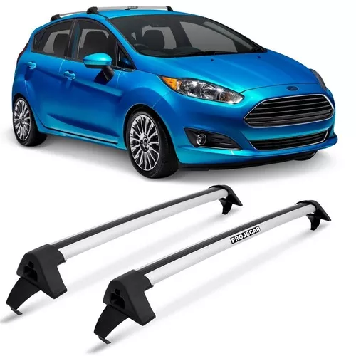 FORD-RACK NEW FIESTA HATCH /SEDAN 2011 /2014  ALUM. ANODIZADO