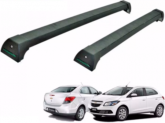 GM-RACK ONIX E PRISMA 2013 / (ALUMINIO ANODIZADO);