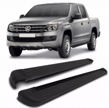 VW-ESTRIBO AMAROK DE ALUMINIO INFINITY PRETO CD 2010/ TRACK