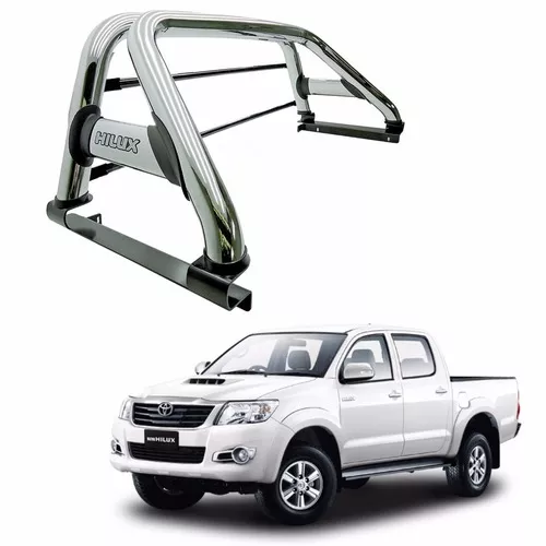 TOY-GRADE VIDRO SANTO ANTONIO ST-R HILUX 2005 / CROMADO TRACK