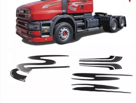 FAIXAS SCANIA 98 SERIE 4