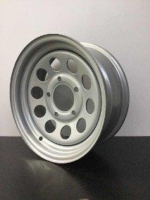 FORD-RODA DIRECIONAL 15x7,0 5F 5,5  PRATA LUNAR F-1000