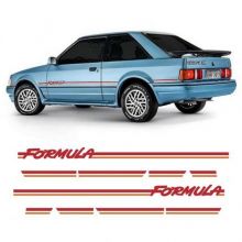 FORD-FAIXA DECORATIVA ESCORT VERMELHA