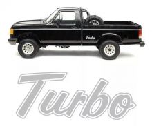 FORD-ADESIVO TURBO PICK-UP FORD 94 PTO/PRATA