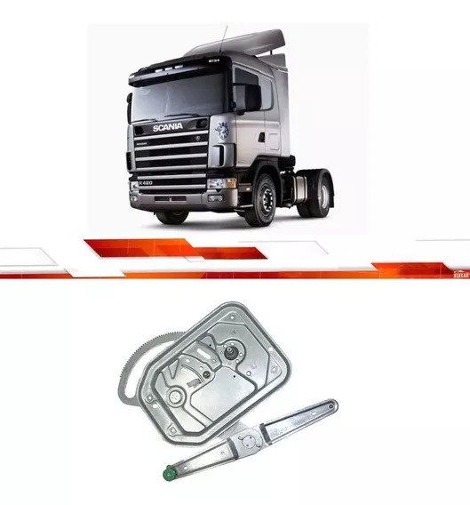 SCANIA-MAQ.LEVANTAR VIDRO DIREITO L-75 /76 70 /74