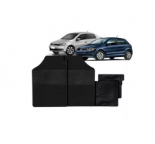 VW-TAPETE GOL VOYAGE PRETO 4PC