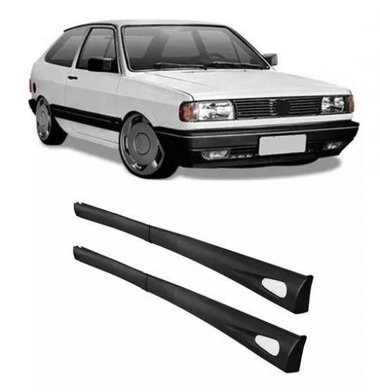 VW-SPOILER LATERAL GOL /VOY /PAR /SAV. PRETO 82 /92